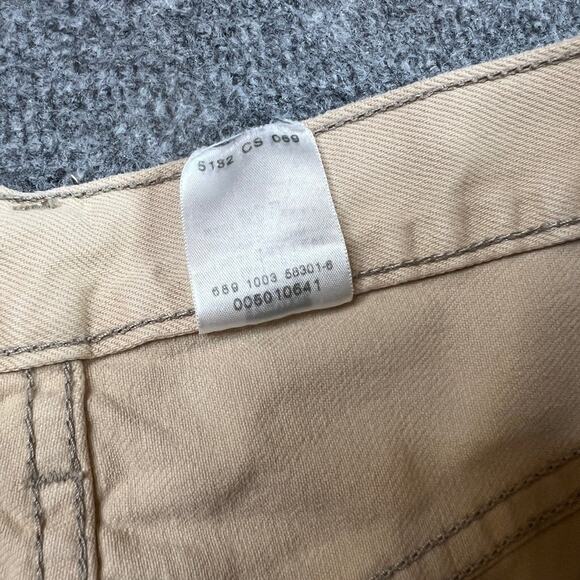 Vintage Levis 501XX Jeans Men 32 Light Beige Straight Overlock Stitch Button Fly - Picture 7 of 16